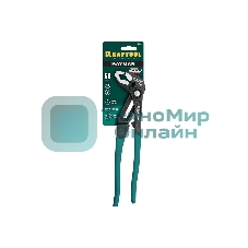 Клещи переставные KRAFTOOL 22353-25 Bulldog Cr-V, max захват 60мм, губки 6мм, 250мм