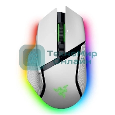 Мышь беспроводная/проводная Razer Basilisk V3 Pro 35K белый, 35000 dpi, радиоканал, Bluetooth, USB, кнопки - 11