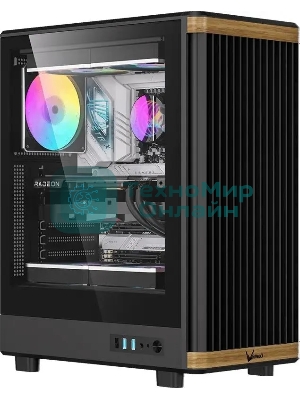 Компьютерный корпус Aerocool/Formula TimberLine T1 черный без БП ATX 4x120мм 1xUSB 2.0 1xUSB 3.0 1xUSB3.1 audio bott PSU