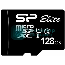 Флеш карта microSDXC 128Gb Class10 Silicon Power SP128GbSTXBV1V20 Elite w/o adapter
