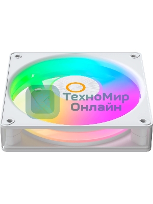 Вентилятор для корпуса Ocypus Gaммa F12 Elite WH ARGB, 120x120x25мм, 4-PIN PWM, 600-1800 RPM, 26 DBA MAX, HYDRO BEARING