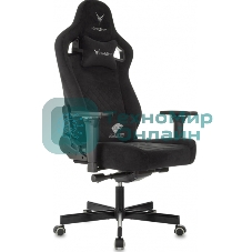 Кресло игровое Knight Hunter черный, Alfa Black крестов. металл