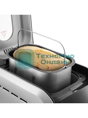 Хлебопечка Kitfort KT-305 черный/серебристый