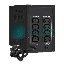 Источник бесперебойного питания ExeGate SpecialPro UNB-1500.LED.AVR.C13.RJ 1500VA/950W, LED, AVR, 6*IEC-C13, RJ45/11, черный