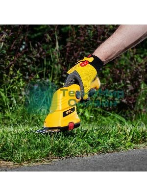 Ножницы-кусторез Denzel G801E с телескопической штангой аккумуляторные с акк. 7,2В Li-Ion 1,5 А·ч