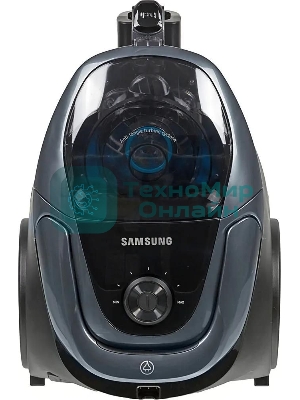 Пылесос Samsung SC18M3160VG титан, 380/1800 Вт, уборка сухая, пылесборник контейнер 2 л
