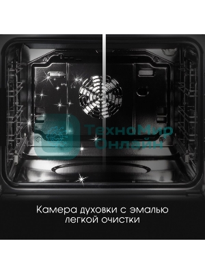 Духовой шкаф электрический Zigmund & Shtain E 167 B черный