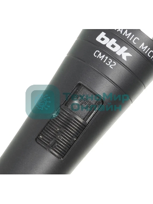 Микрофон BBK CM-132 т. серый