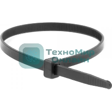 Хомут DKC P6.6 стандартный, черный 7,6x300