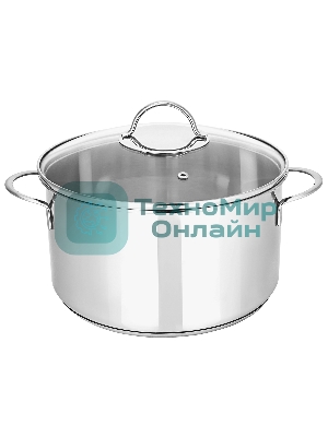 Кастрюля APPETITE SH05363 pretty 3,6 лиз нержавеющей стали 3,6 л, стеклянная крышка с ободком и пароотводом, диаметр 20см