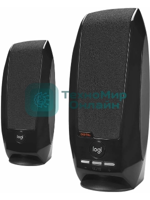Акустическая система Logitech S150 980-000029 Колонки2.0, 2x0,6W, 90 Гц - 20 кГц, OEM