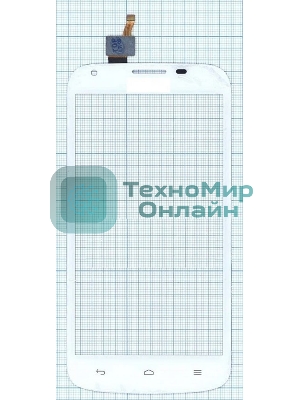 Сенсорное стекло (тачскрин) для Huawei Ascend Y625, белое