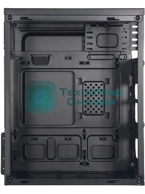 Компьютерный корпус KingPrice KPCC-MN210 черный без БП mATX 1x80мм 2x120мм 2xUSB 2.0 audio
