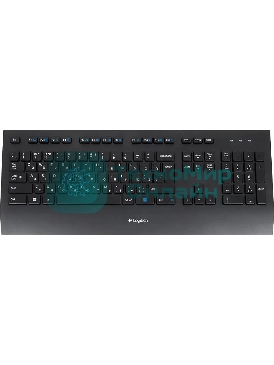 Клавиатура проводная Logitech Keyboard K280E (920-005215) USB черный