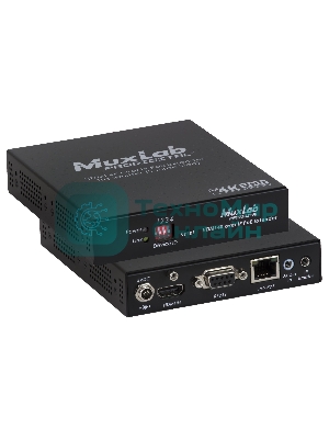 Передатчик-энкодер MuxLab 500759-TX 4K Over IP, сжатие JPEG2000, с PoE, с функцией видеостены