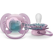 Пустышка Philips Avent ultra soft, собачка, 6-18 мес., 1 шт.
