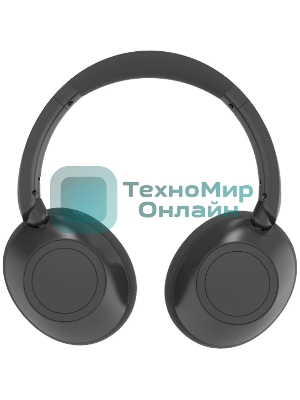 Беспроводные/проводные наушники Ritmix RH-475BTH черный, накладные, Bluetooth + проводной, складная конструкция, до 6 ч