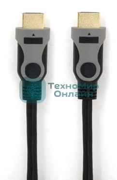 Кабель Smartbuy (К-331-90) HDMI-HDMI VER.1.4B A-M/A-M 3 M GOLD