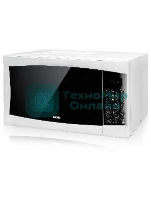 Микроволновая печь BBK 23MWS-915S/W белый, 23 л, 900 Вт, переключатели - сенсор