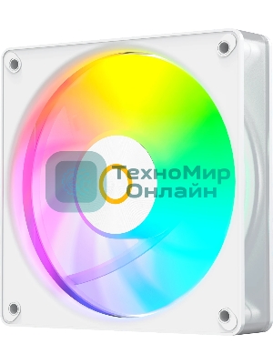 Вентилятор для корпуса Ocypus Gaммa F12 Elite WH ARGB, 120x120x25мм, 4-PIN PWM, 600-1800 RPM, 26 DBA MAX, HYDRO BEARING