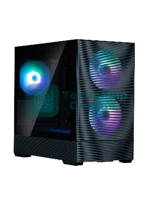 Компьютерный корпус ZALMAN P30 AIR, MATX, BLACK, WINDOW, 2xCombo (3.5'' or 2.5''), 3x2.5