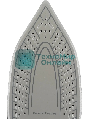 Утюг Hyundai H-SI01560 черный/желтый, 3200 Вт, 35 г/мин, 220 г/мин, 450 мл