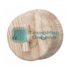 Выключатель проходной поворотный Bironi B1-201-13 1-клавишный, пластик, карельская сосна