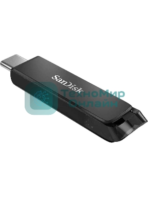 Флешка USB SanDisk CZ460 Ultra (SDCZ460-064G-G46), 64Gb, USB Type-C, R/W 150/30, черный