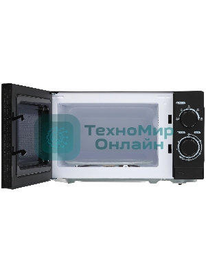 Микроволновая печь Hyundai HYM-M2065 черный 20 л, 700 Вт, поворотный механизм