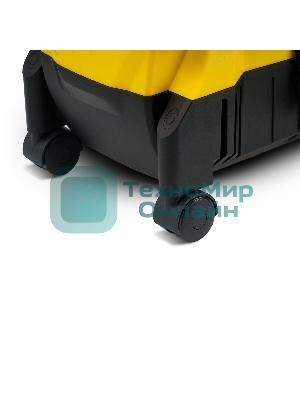 Мойка высокого давления 130/70 бар, KOLNER K140F, на 4 колесах, 1600Вт, 480л/ч, метал.помпа, шланг ВД 5м, кабель 5м, самовсас, Auto stop (пеногенератор)