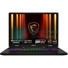 Ноутбук MSI Crosshair A16 HX D8WGKG-078XRU AMD Ryzen 7 8840HX/32Gb/SSD 1Tb/RTX 5070 8Gb/16