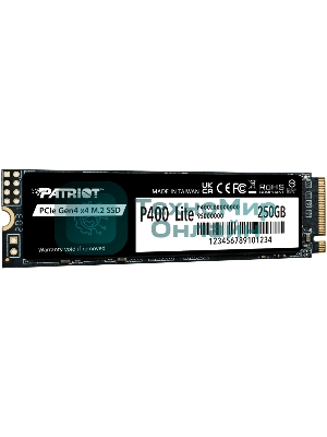 Накопитель SSD M.2 2280 PCIE 250Gb P400 Lite PATRIOT P400LP250GM28H