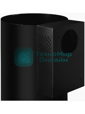 Вытяжка Kuppersberg VORTEX B ширина 40 см, отвод/рециркуляция, 800 м3/час, электронное сенсорное управление, 5 скоростей, светодиодное освещение 2х1 Вт, металлические жироулавливающие фильтры, угольный фильтр KF-ES (опция), 42 дБ, черный