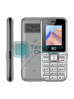 Мобильный телефон BQ 1860 Gem серый (без СЗУ в комплекте)