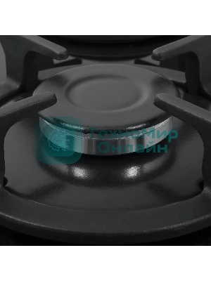 Газовая варочная панель Maunfeld EGHG.32.1CB/G, 2 конфорки, закаленное стекло, черный