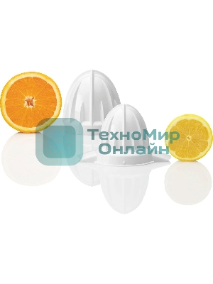 Соковыжималка Gorenje CJ30E белый/серебристый, цитрусовая, 30 Вт, 800 мл, механическое