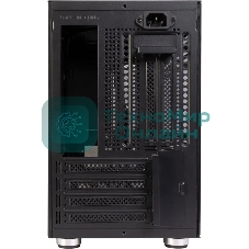 Корпус Midtower mATX Eurocase 00-01064257 MI05 черный без БП закаленное стекло USB 3.0