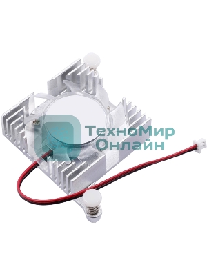 Универсальный радиатор с вентилятором охлаждения Orange Pi Cooling Fan OrangePi 5 Plus_v1.3.2 (для Orange Pi 5 Plus, OrangePi 5_v1.3.2)