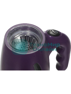 Отпариватель BQ SG1001H фиолетовый, 800 Вт, 21 г/мин, 170 мл