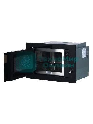 Встраиваемая микроволновая печь Beko BMGb25333BG черный, 25 л, 900 Вт, переключатели - поворотный механизм/сенсор