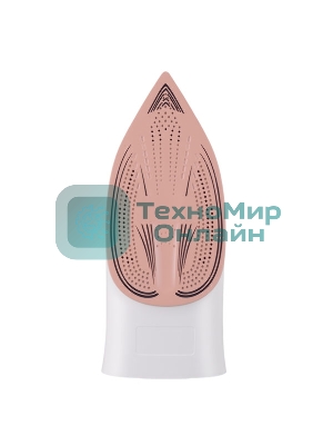 Утюг Centek CT-2322 белый/бежевый, 2800 Вт, 50 г/мин, 190 г/мин, 350 мл