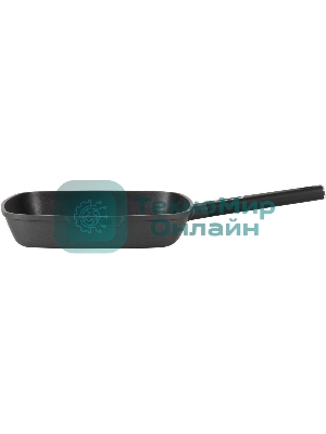 Сковорода-гриль Rondell Craft RDA-1485, 28 см, 28x28, антипригарное покрытие, черный