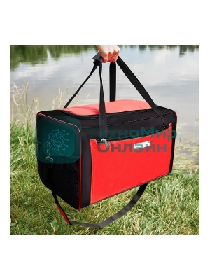 Сумка-холодильник ЧЕТЫРЕ СЕЗОНА 80-0285 объемом 45 л. (2 слоя утепления)