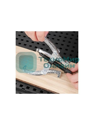 Съемник подшипников трехзахватный Deli DL-S4 100мм(рабочий ход болта), внешний диаметр 20-100мм, внутренний диаметр 40-90мм, сталь 45#