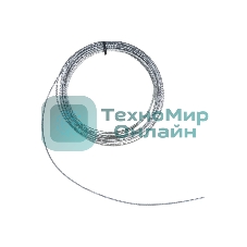 Трос стальной СТРОЙМЕТИЗ 4140060 3.0 мм DIN 3055 цинк (уп.20 м) подвес