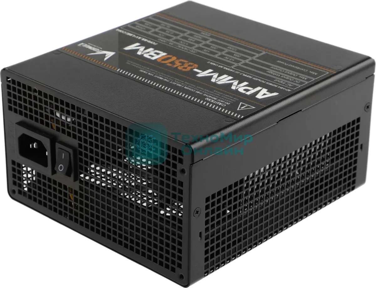 Блок питания Aerocool/Formula ATX 850W APMM-850BM 80 PLUS bronze (20+4pin) APFC 140мм fan 6xSATA Cab Manag RTL