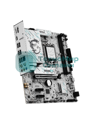 Материнская плата MSI H810M GAMING WIFI6E, LGA1851, Intel H810, 2xDDR5, 4xSATA, 1xM.2, 1xPCIe 5.0 x16, 2xPCIe 3.0 x1, 1xDP, 1xHDMI, 1x5Gb LAN, Wi-Fi 6E, Bluetooth 5.3, 1xUSB-C 20Gbps, 2xUSB-A 5Gbps, 4xUSB-A 2.0, 3x3.5 мм, 7.1, mATX