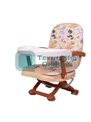 Стульчик для кормления BQ BCH012 Cats playing. Стульчик-бустер BQ BCH012. Гипоалергенные безопасные материалы/Съемный чехол из экокожи. Удобный, устойчив к загрязнению и легко моется/Съемная столешница/Безопасность малыша: устойчивая конструкция, нескользящие ножки, надежная фиксация на стуле, разделитель для ног для дополнительной фиксации/4 уровня высоты/Благодаря своей компактности, легкой сборке и наплечной лямке его можно брать с собой на природу, в гости или путешествие