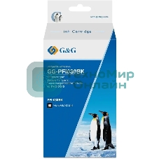 Картридж струйный G&G GG-PFI030BK PFI-030BK черный (55мл) для Canon imagePrograf TA-20/30 TM-240/340