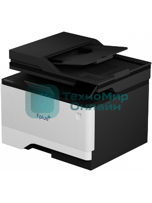МФУ лазерное Fplus MB401adfn, монохр, факс, A4, 40 стр/мин, дупл. 18 стр/мин, 600x600dpi, 2400x600dpi, перв.стр. 5.9с., DADF однопрох. 50л., CIS, 600x600ppi, скан.моно/цв. 92/40 стор/мин, 2.8